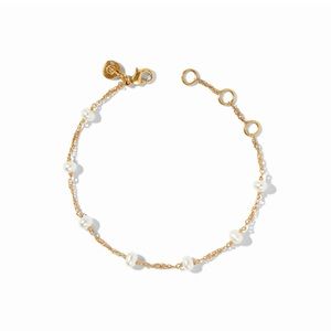 Julie Vos Charlotte Pearl Delicate Bracelet